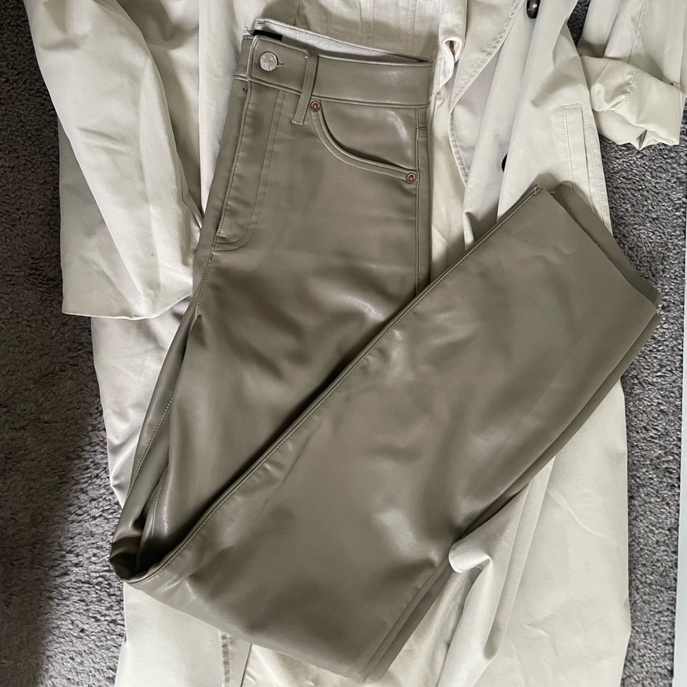 Leather pants